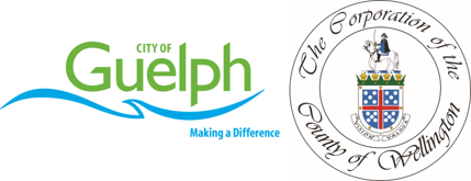 City of Guelph and County of Wellington logos